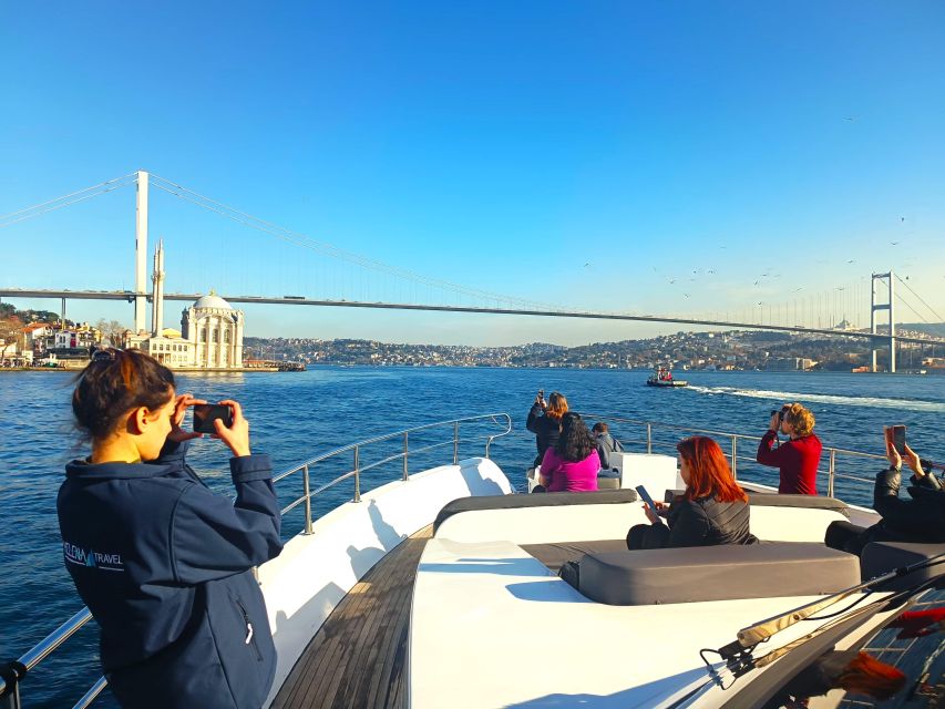 Istanbul: Bosphorus Cruise with Stopover on the Asian Side - Boarding near Dolmabahçe Mosque