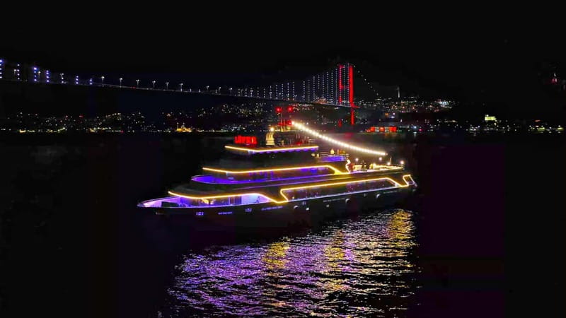 Istanbul: Bosphorus Dinner Cruise & Show with Private Table - Dolmabahçe and Çırağan: the first waterside views