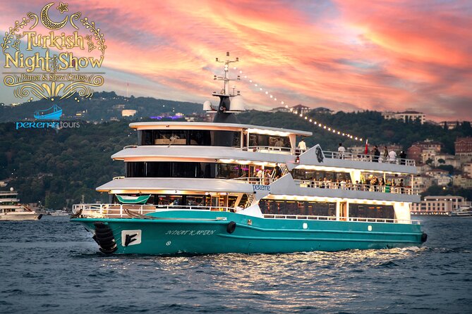 Istanbul Bosphorus Dinner Cruise with Drinks and Shows - The Bosphorus route from Dolmabahçe to Maiden’s Tower