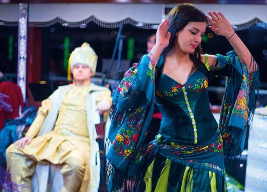 Istanbul: Bosphorus Dinner Cruise with Entertainment - The night views from Galata Bridge to Dolmabahce Palace