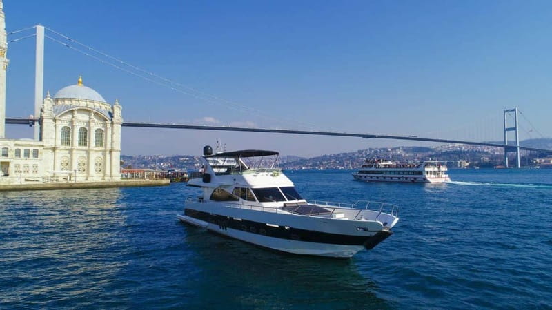Istanbul: Bosphorus Private Guided Yacht Cruise with Snacks - Key points to know before booking