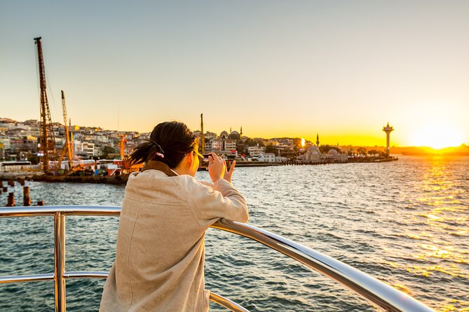 Istanbul Bosphorus Sightseeing Cruise with Audio Guide - Ortaköy Mosque beneath the Bosphorus Bridge