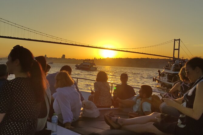 Istanbul Bosphorus Sunset Cruise with Wine on a Luxury Yacht - The guide can make or break the two hours