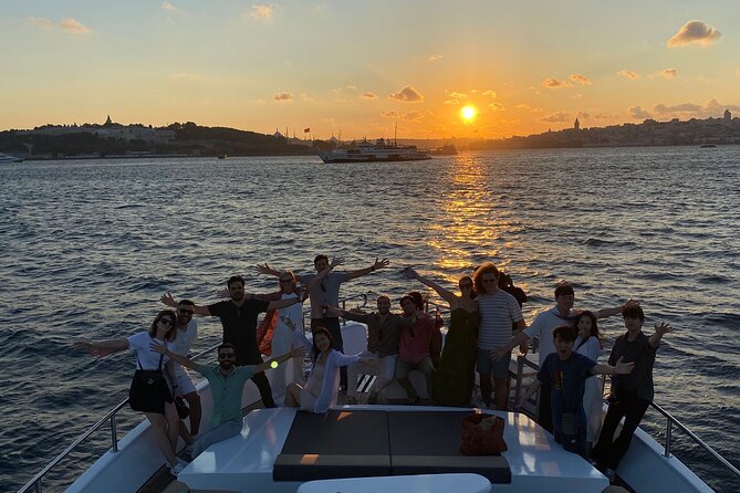 Istanbul Bosphorus Sunset Yacht Cruise - Ortaköy Mosque and the first Bosphorus Bridge