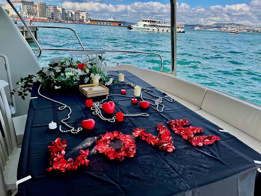 Istanbul: Bosphorus Yacht Cruise at Sunset with Snacks - Bridges, villas, and the approach to Rumeli Fortress