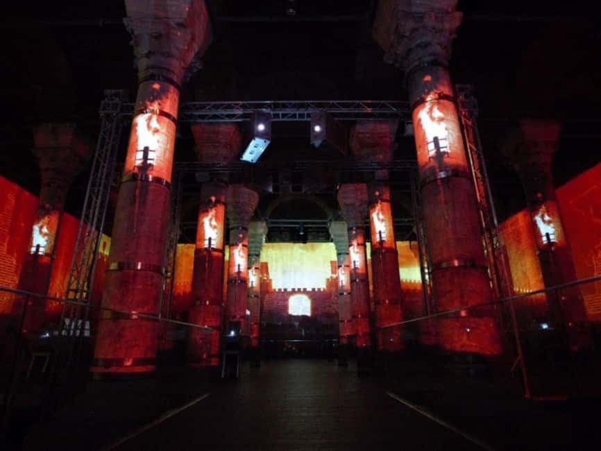 Istanbul: Cistern of Theodosius Entry Ticket and Audio Guide - The projection and the limit of what your ticket covers