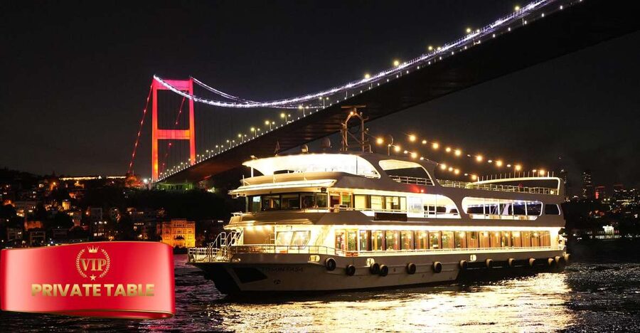 Istanbul: Dinner Cruise and Entertainment with Private Table - The meal: Turkish meze, grilled dishes, and baklava
