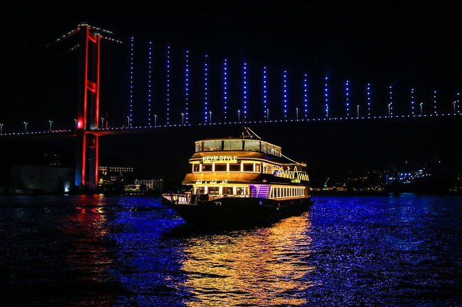 Istanbul Dinner Cruise Entertaintment with Private Tables - The stage program, from mehter music to the DJ