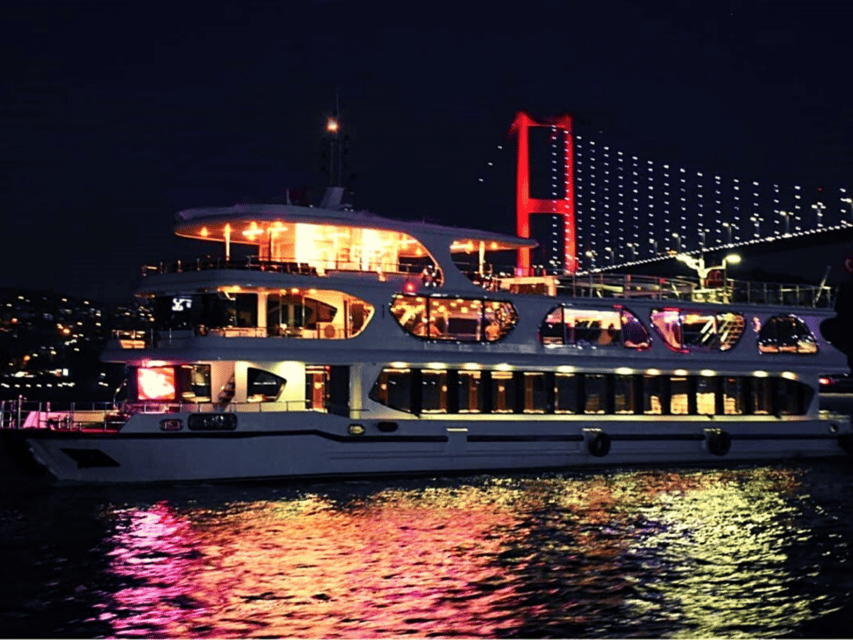 Istanbul: Dinner Cruise with Hotel Pickup & Optional Drinks - Boarding and settling into the boat
