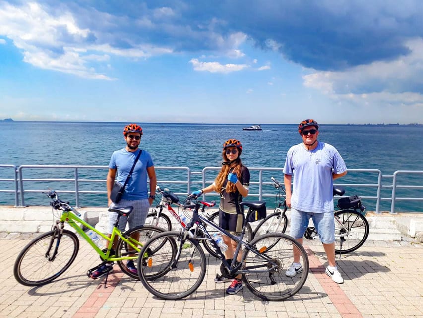 Istanbul: Eurasia Bike & Boat Half-Day Tour - The Moda break with tea, coffee, or something local