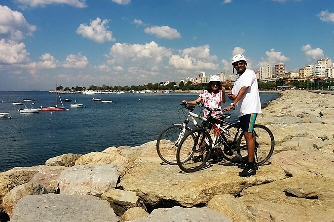 Istanbul Eurasia Bike & Boat Tour - Salacak and the Maiden’s Tower view