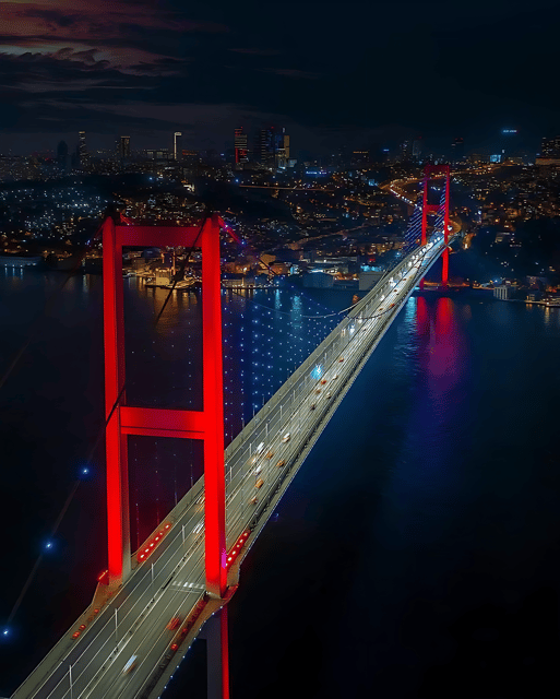 Istanbul: Exclusive Istanbul Night Tour with Private VIP Car - Following the Bosphorus for night views