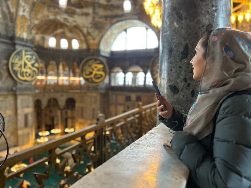 Istanbul: Hagia Sophia Ticket with Audio Guide & Blue Mosque - The Hagia Sophia audio guide: useful, but bring your own headphones
