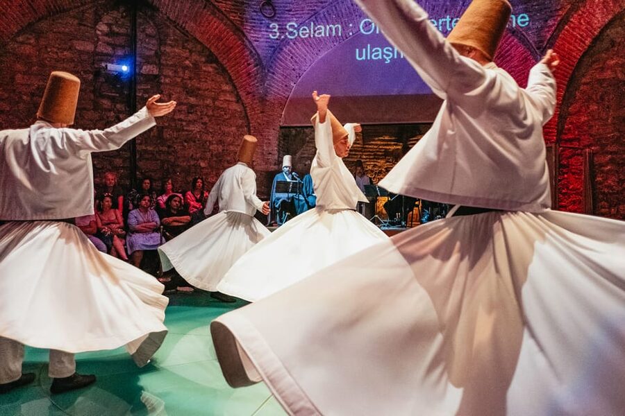 Istanbul: Hodjapasha Whirling Dervishes Show & Exhibition - The opening Turkish music concert