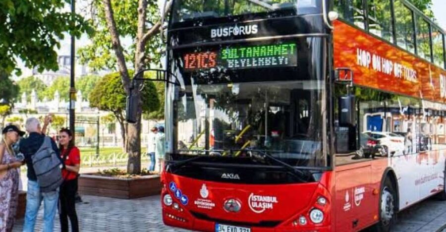 Istanbul Hop On Hop Off Bus24 Hours Ticket - Eminönü and the Spice Bazaar