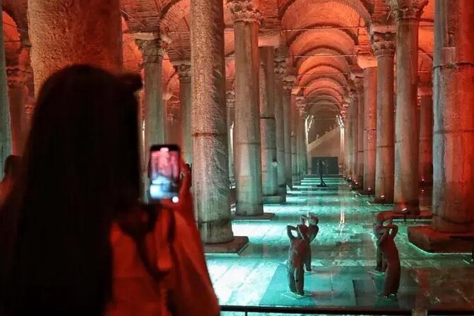 Istanbul Instagram Tour: Famous Spots (Private & All-Inclusive) - Going below ground at the Basilica Cistern