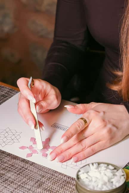 Istanbul: Mosaic Candle Holder Workshop - The opening presentation and craft introduction