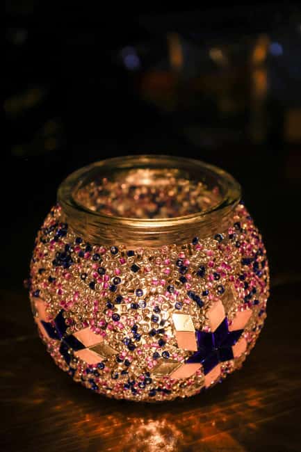 Istanbul: Mosaic Candle Holder Workshop - Finishing, packing, and taking the candle holder home