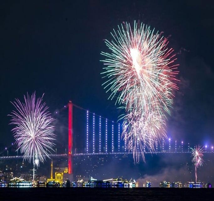 Istanbul: New Year's Eve Bosphorus Dinner Cruise Party 2027 - Dinner, open bar, and the practical value of $331