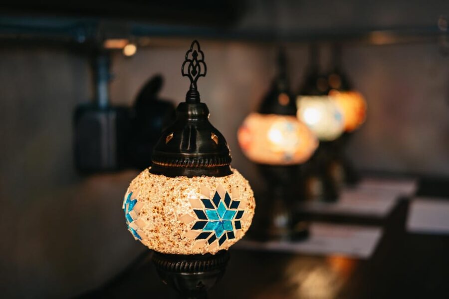 Istanbul:Original Turkish Mosaic Lamp Workshop w/ Snacks - Tea, coffee, and a useful pause in the day