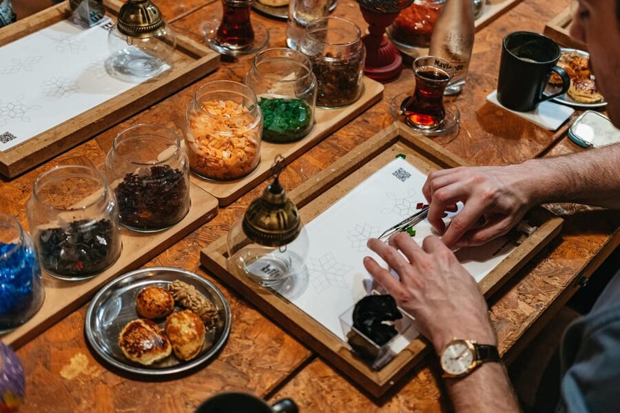 Istanbul:Original Turkish Mosaic Lamp Workshop w/ Snacks - What could be improved