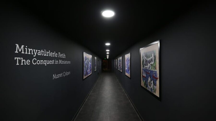 Istanbul: Panorama 1453 History Museum Tickets +Audioguide - Inside the 38-meter panoramic painting