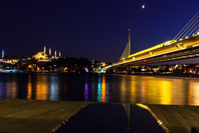 Istanbul Panoramic Evening Bus Tour - Istanbul after sunset, from Sultanahmet Square