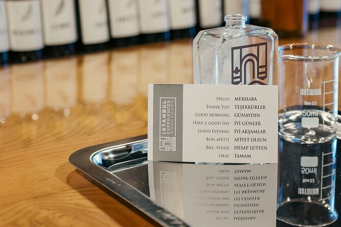 Istanbul Perfume Making Workshop with Bosphorus View - Booking, cancellation, and small practical details