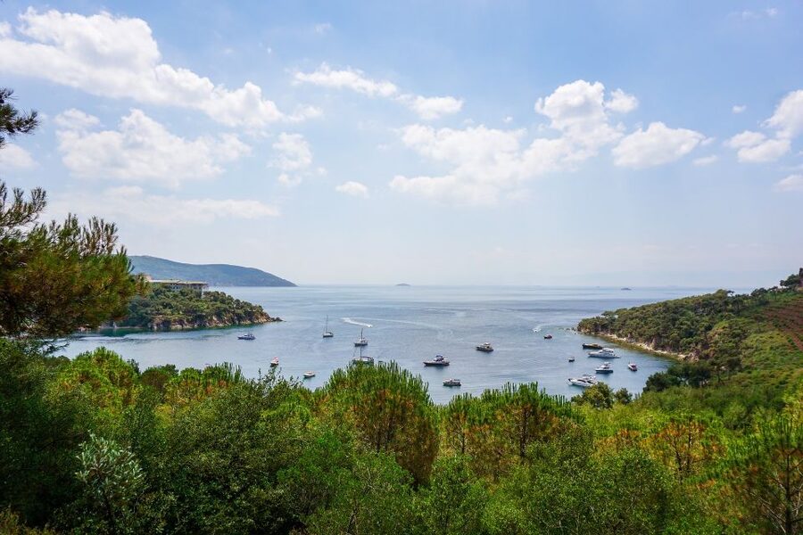 Istanbul: Princes' Islands Cruise w/Music, Lunch & Transfer - Leaving Istanbul behind on the Marmara Sea