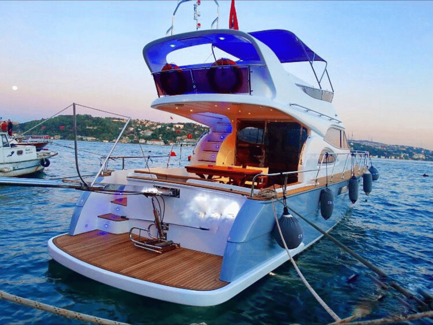 Istanbul: Private Bosphorus Tour On Luxury Yacht - Rumeli Fortress and the first bridge crossing