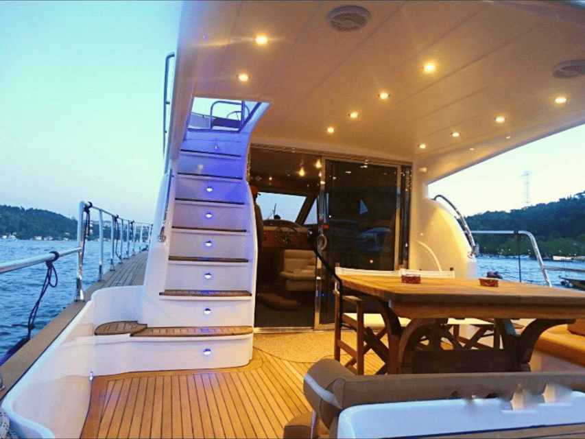 Istanbul: Private Bosphorus Tour On Luxury Yacht - Dolmabahçe, Çırağan, and Ortaköy on the return