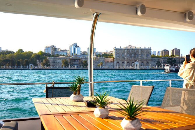 Istanbul Private Luxury Yacht on Bosphorus 25 Meter 82 Feet - Beneath the 15 July Martyrs Bridge