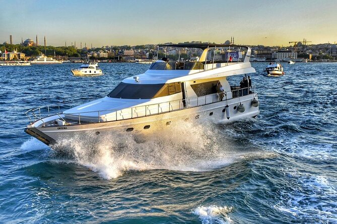 Istanbul Private Luxury Yacht on Bosphorus 25 Meter 82 Feet - Galatasaray Island and the Asian shore