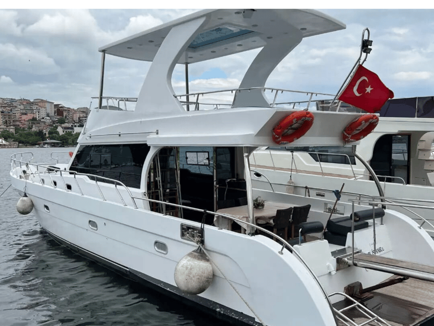 Istanbul: Private Yacht Organization on Bosphorus (14 Meter) - Galata Tower and Galataport from the water