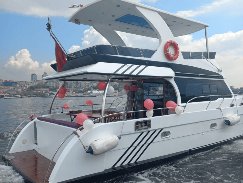 Istanbul: Private Yacht Organization on Bosphorus (14 Meter) - Ortaköy Mosque beneath the Bosphorus Bridge