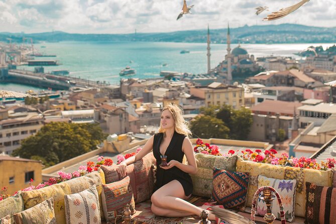 Istanbul Rooftop Photoshoot with Flying Dress - Key points to know before booking