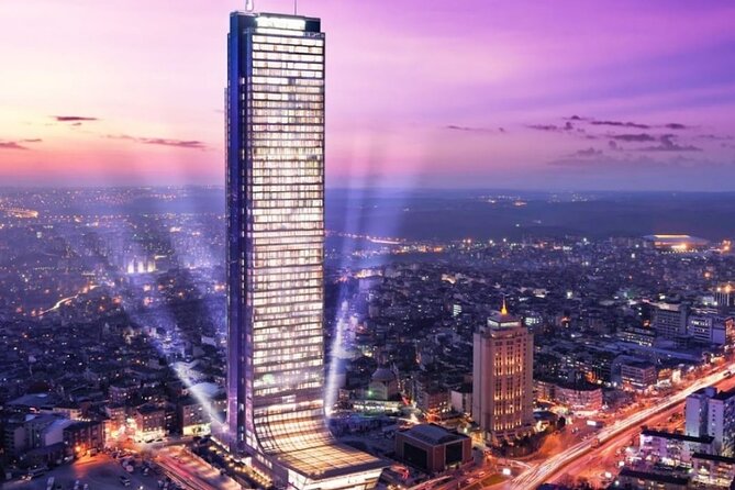 Istanbul Sapphire Observation Deck Entrance - Istanbul from the 54th floor