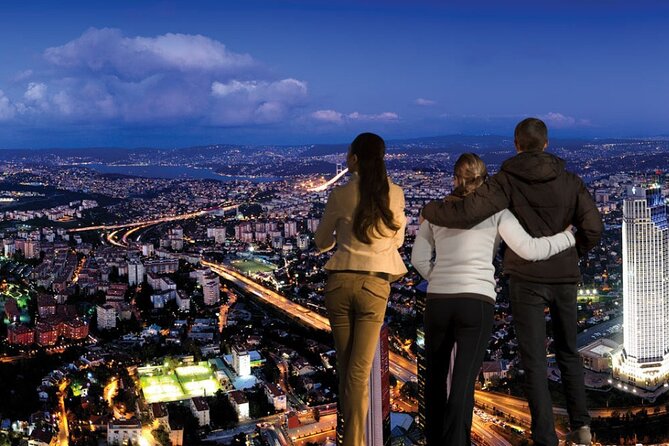 Istanbul Sapphire Observation Deck Entrance - The observation deck and its many angles