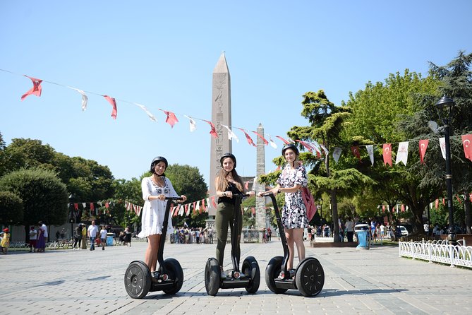 Istanbul Segway Mini Tour - Morning - Taking a proper pause in Gulhane Park