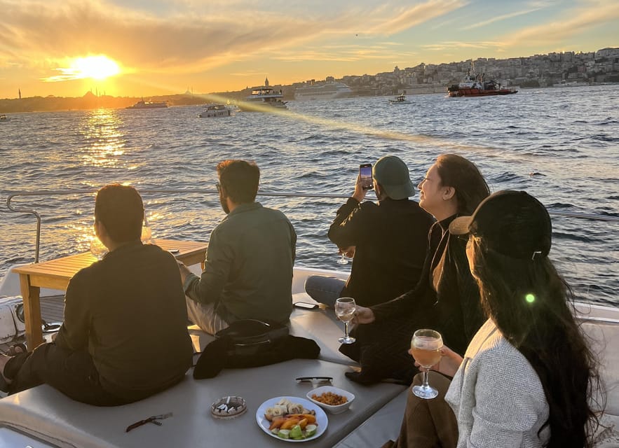 Istanbul: Small Group Yacht Tour with Unlimited Wine - Wine, snacks, and the yacht itself