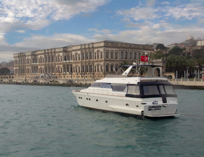 İstanbul: Sunset Cruise with Refreshments - Çırağan Palace, Ortaköy Mosque, and the bridge