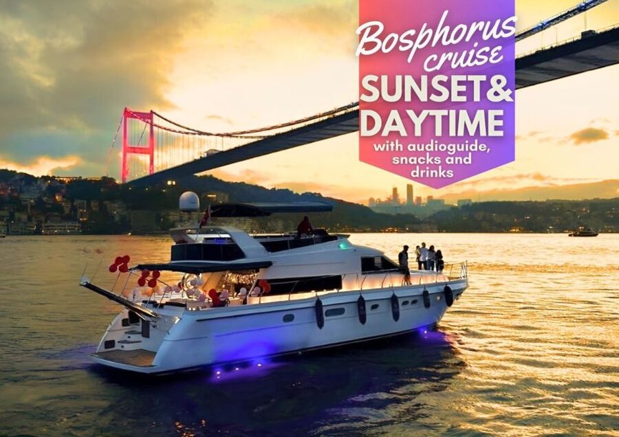 Istanbul: Sunset or Day Small-Group Yacht Cruise with Snacks - Boarding near Karaköy and Galataport