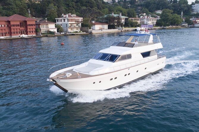 Istanbul Sunset Yacht Cruise on the Bosphorus with Transfers - Galatasaray Island and the northern turn