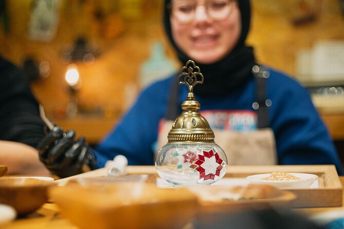Istanbul Turkish Mosaic Lamp Workshop in Old Town - All Included - Coffee, snacks, and the short introduction