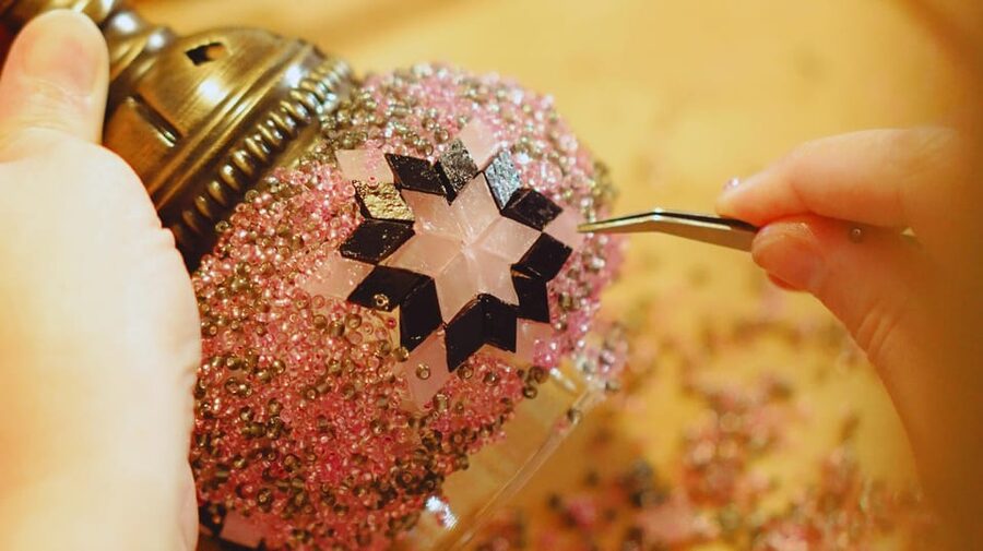 Istanbul: Turkish Mosaic Lamp Workshop with Bosphorus View - Is the finished lamp worth carrying home?