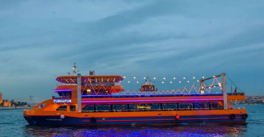 Istanbul: Turkish Night on the Bosphorus Dinner Cruise - Getting aboard and settling into the evening