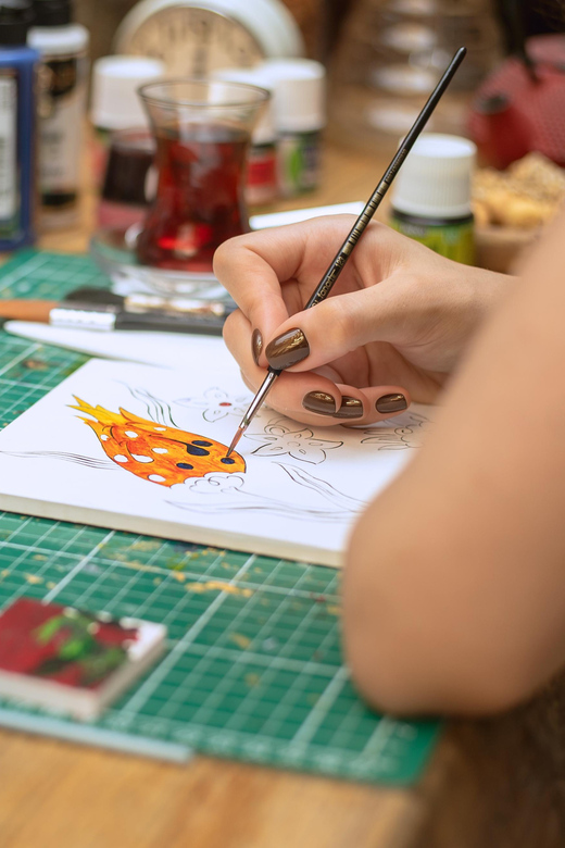 Istanbul: Turkish Tile Painting & Ceramic Workshop w/ Snacks - What the three-hour Istanbul workshop is really about