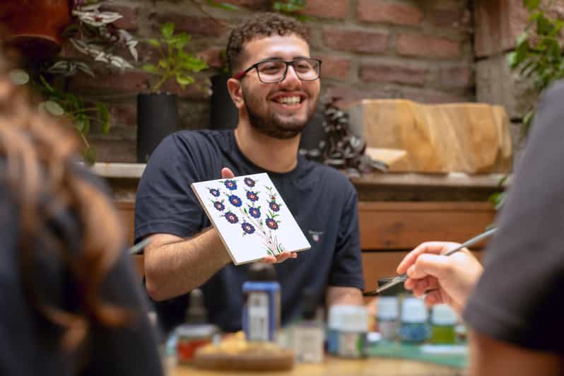 Istanbul: Turkish Tile Painting & Ceramic Workshop w/ Snacks - Tea, coffee, and the social side of the class