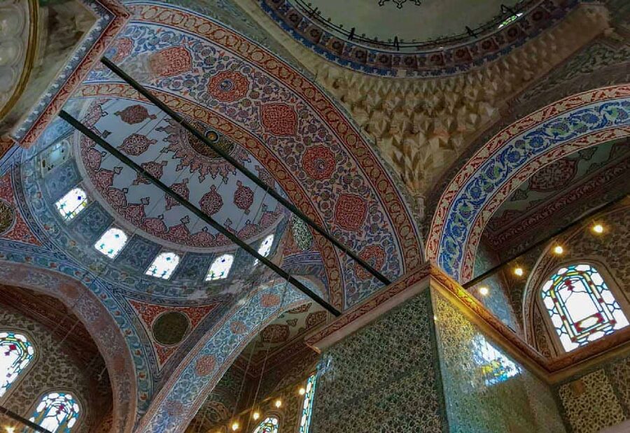 Little Hagia Sophia, Blue Mosque & Hagia Sophia Walking Tour - The Blue Mosque and its famous Iznik tiles