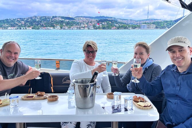Luxury Bosphorus Yacht Tour – Asian Side Stop & Exploration - Rumeli Fortress and the narrowest point
